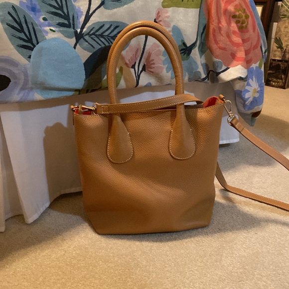 NWOT Chico’s Leather Handbag - Picture 4 of 7